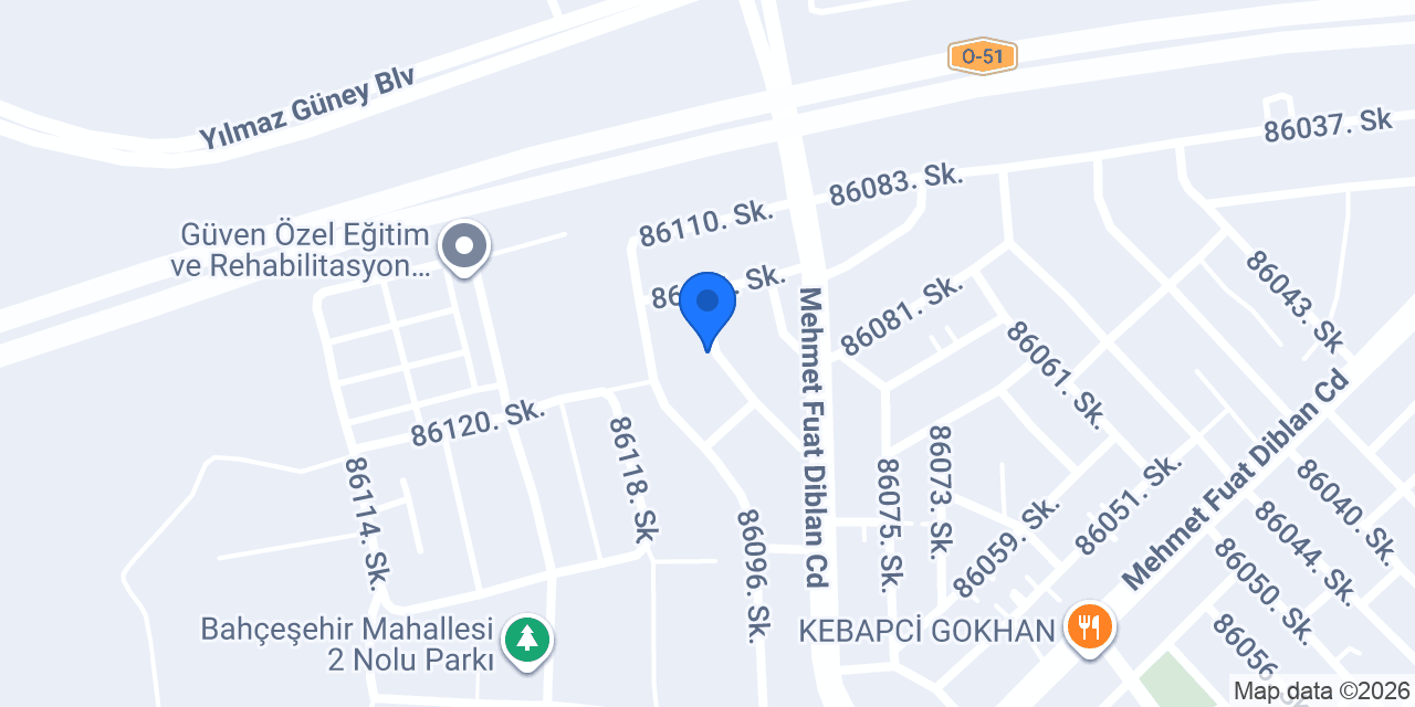 Doyum Döner Cafe konumu