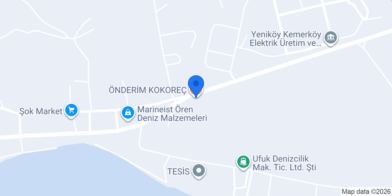 ÖNDERİM KOKOREÇ konumu