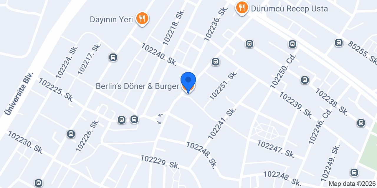 Berlin’s Döner & Burger konumu