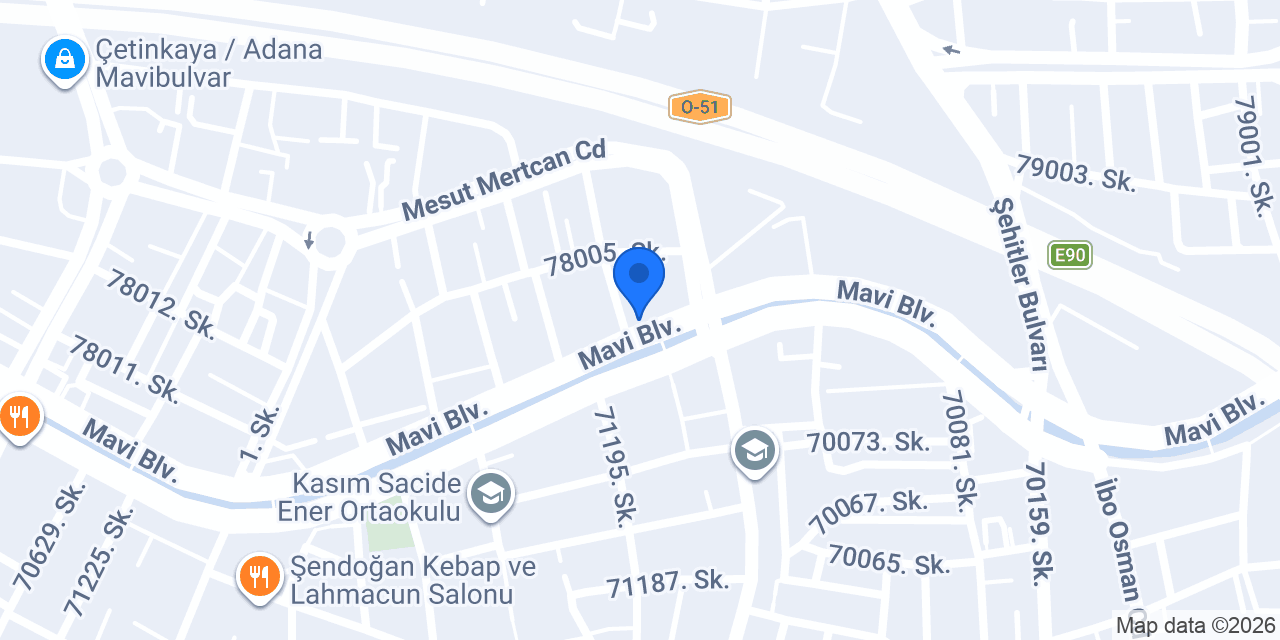 Kardeşler Saat & Anahtar konumu