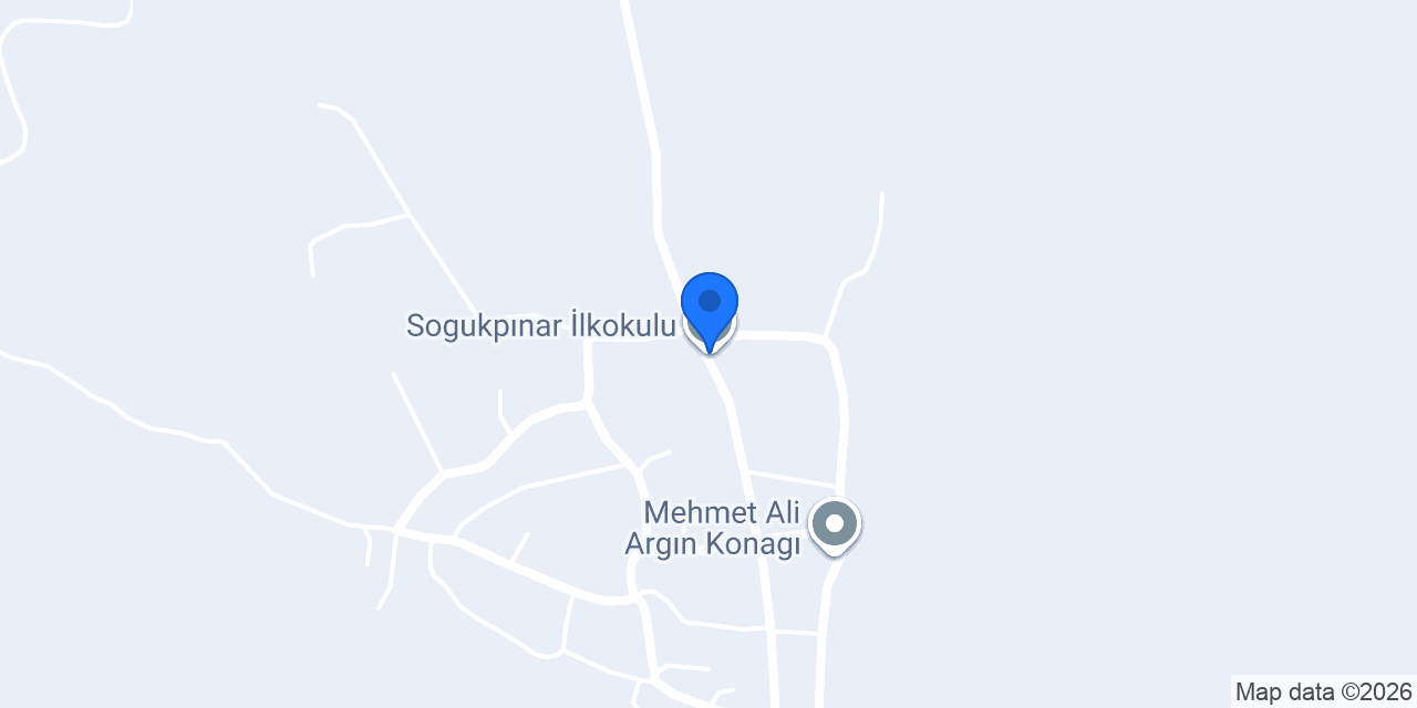 Sogukpınar İlkokulu konumu