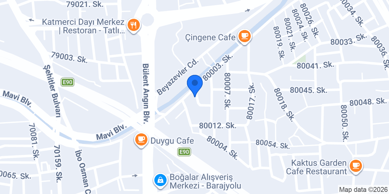 Cajun Corner konumu