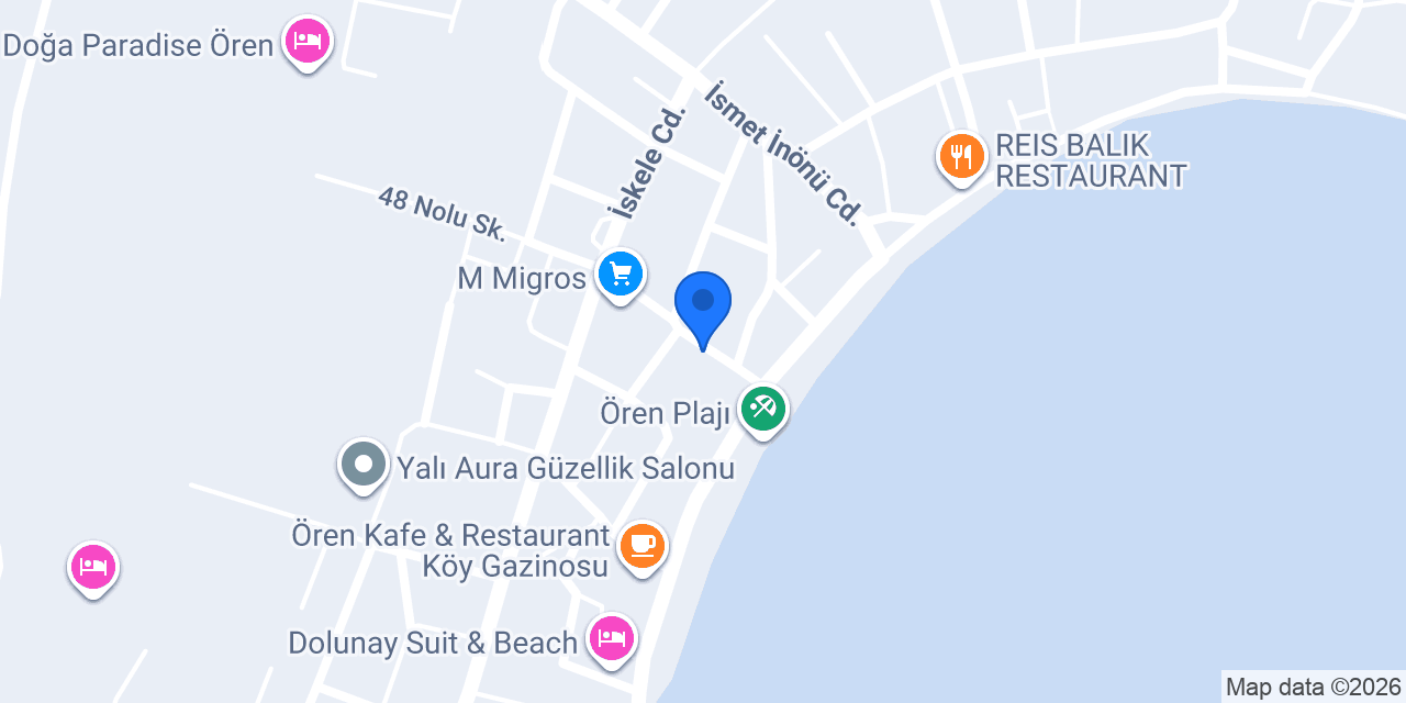 No 48 Beach Cafe konumu