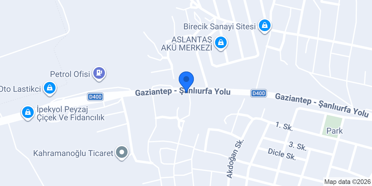 OVA TRAKTÖR BİRECİK konumu
