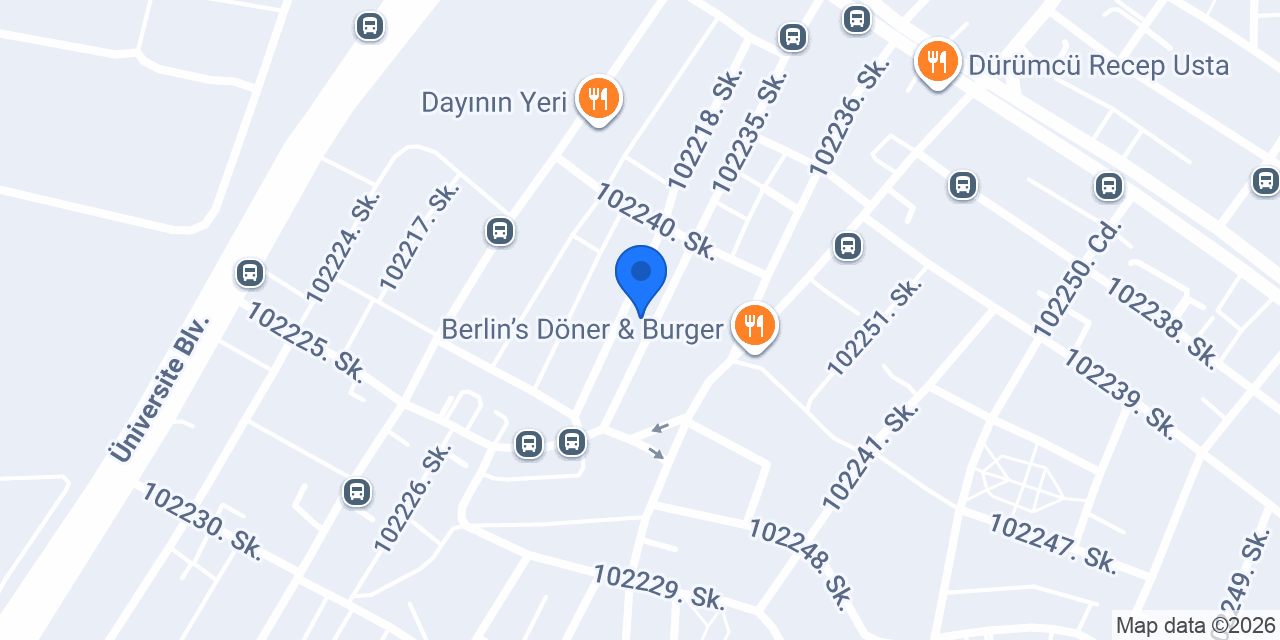 Gaziantep Kreş konumu