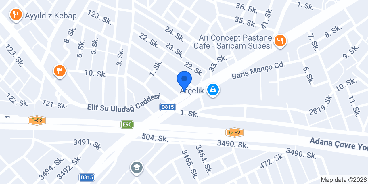 Yıldırım Elektrik konumu