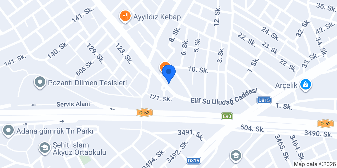 Parla Davet Evi konumu