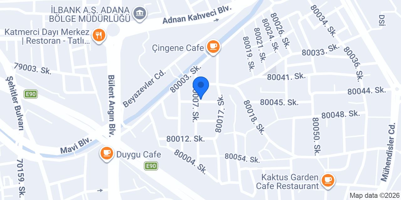 Adana diyafon konumu