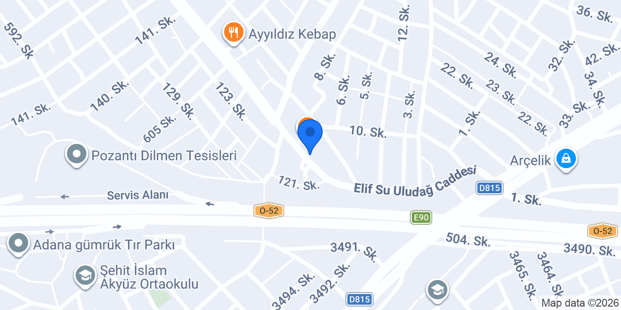 AREN REKLAM - KAŞE - MATBAA - NEON LED konumu