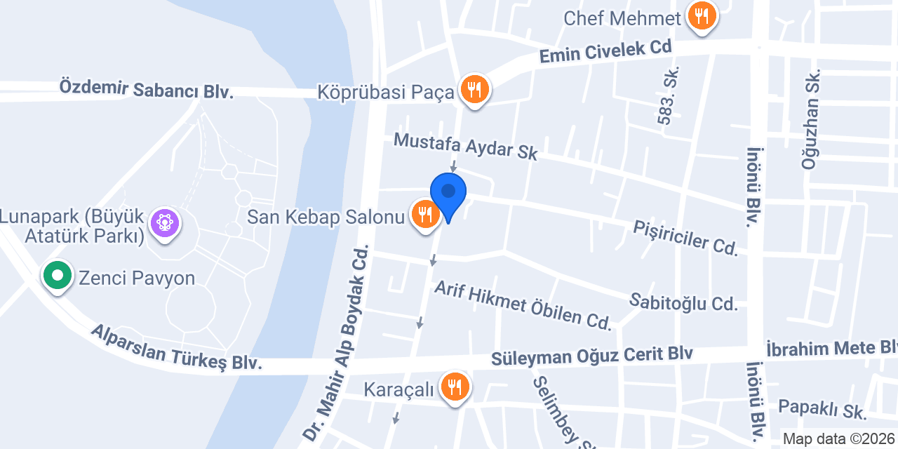Serbest Muhasebeci Mali Müşavir HALİL ABLAK konumu
