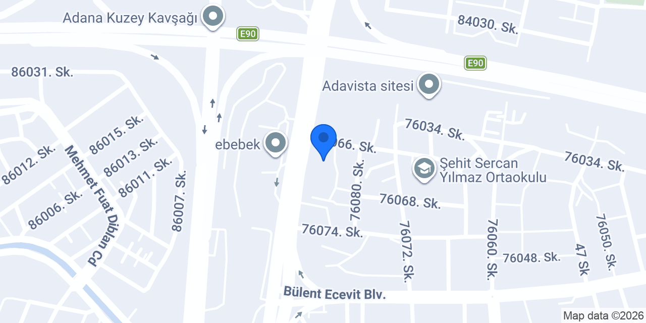 Divanev | Adana Real Yolu konumu