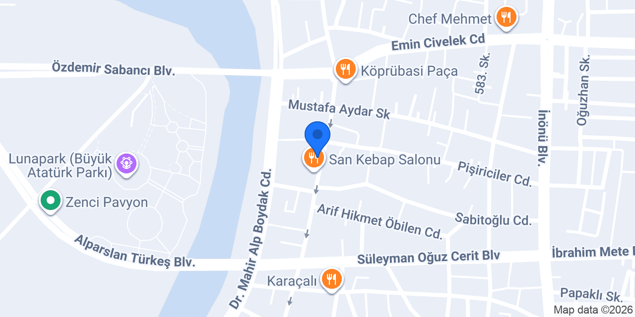 Anadolu Mobilya konumu