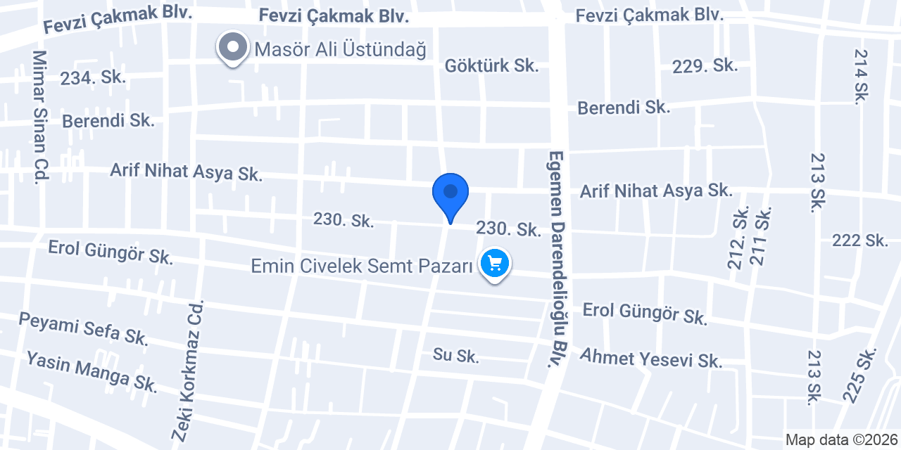 Burak Motor konumu