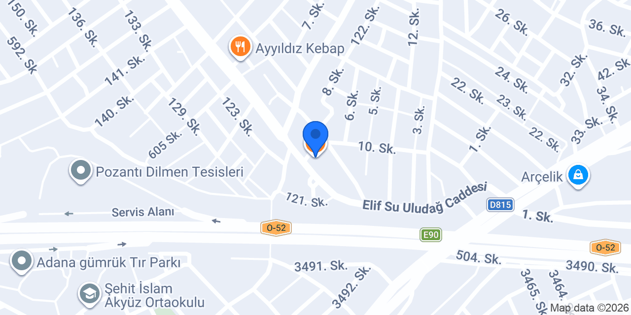 Şafak Pide & Unlu Mamülleri konumu