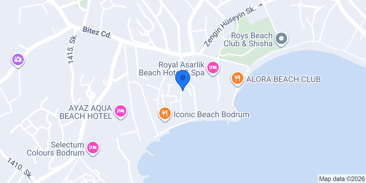 Gümbet Cove Hotel, Muğla Türkiye konumu