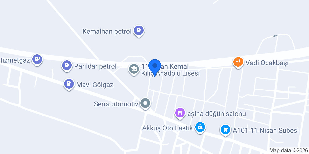 ÇELİK mobilya atölyesi konumu