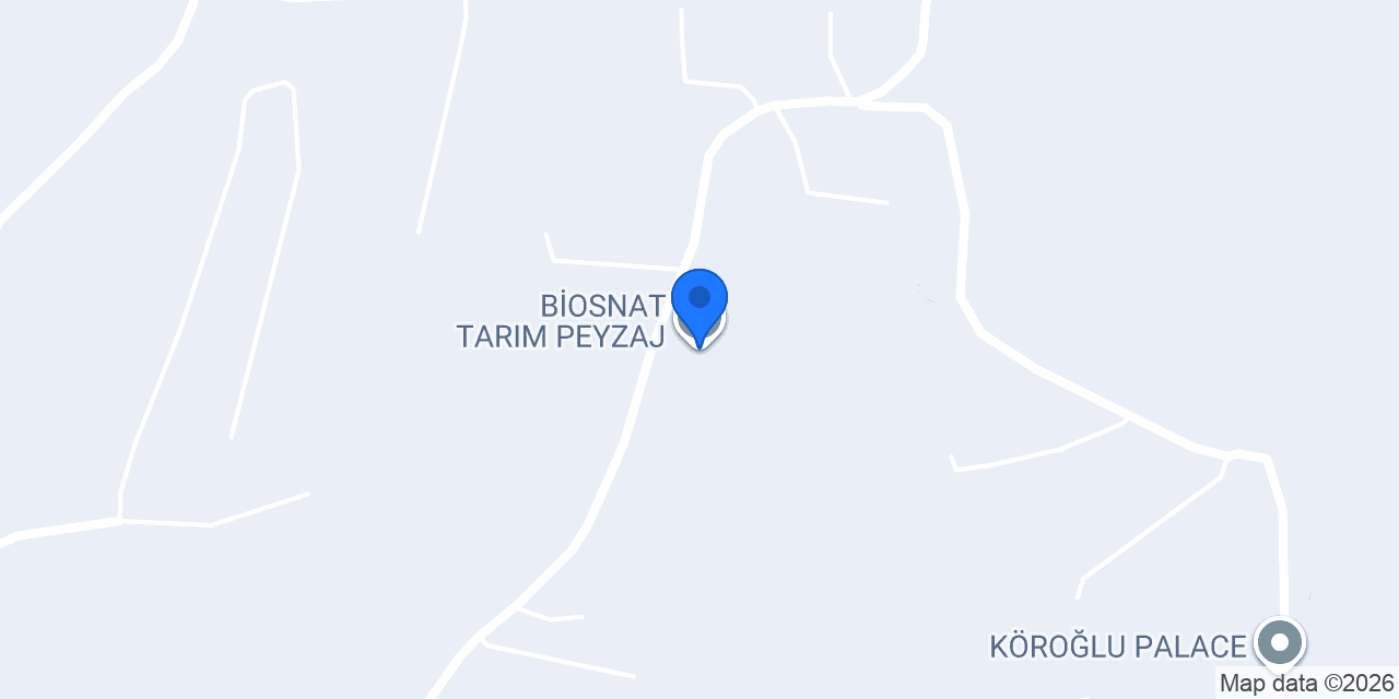 BİOSNAT TARIM PEYZAJ konumu