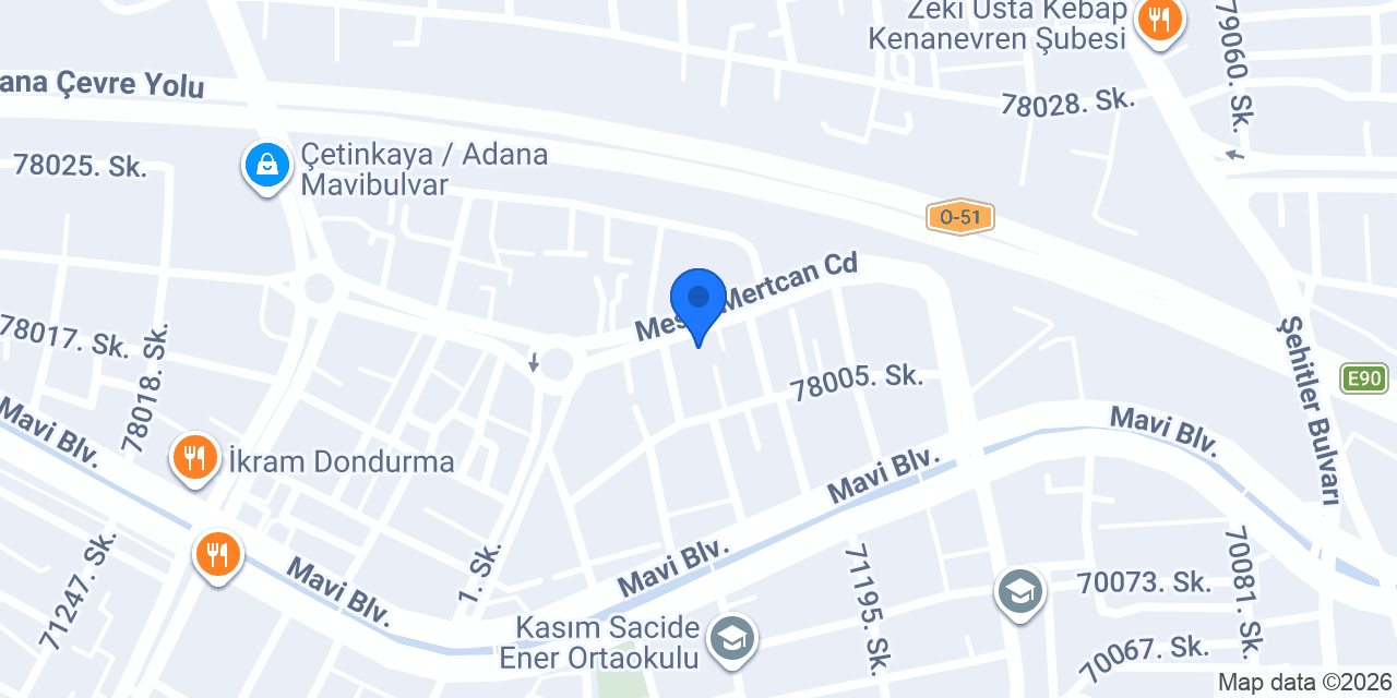 Terzi Moda Necat konumu