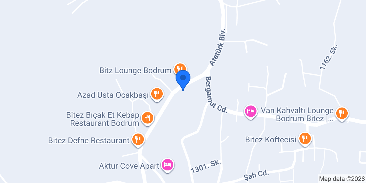Bi Corba Bitez Bodrum konumu