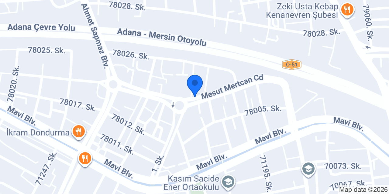 Çevre Pide Fırını konumu