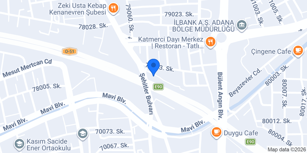 MALİ KOÇER KUAFÖR konumu