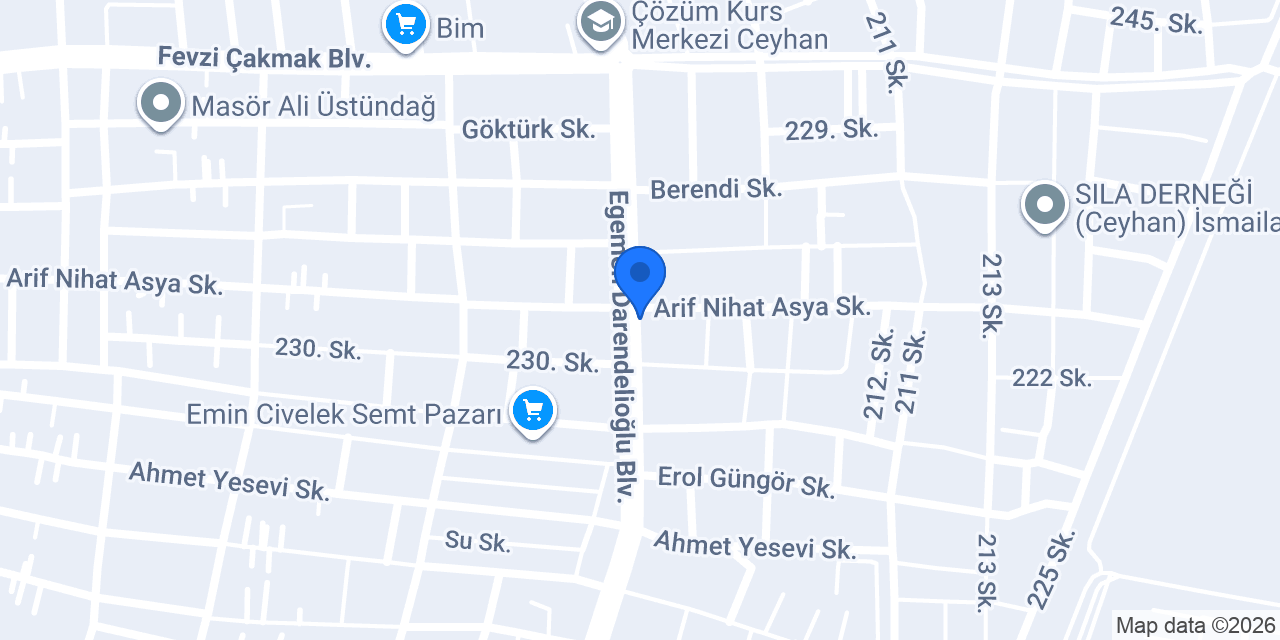 Efe teknik konumu