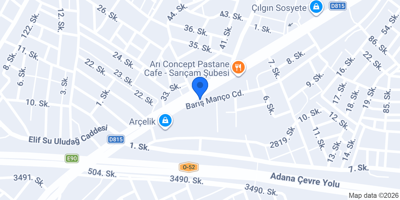 Pamuk Elektrik konumu