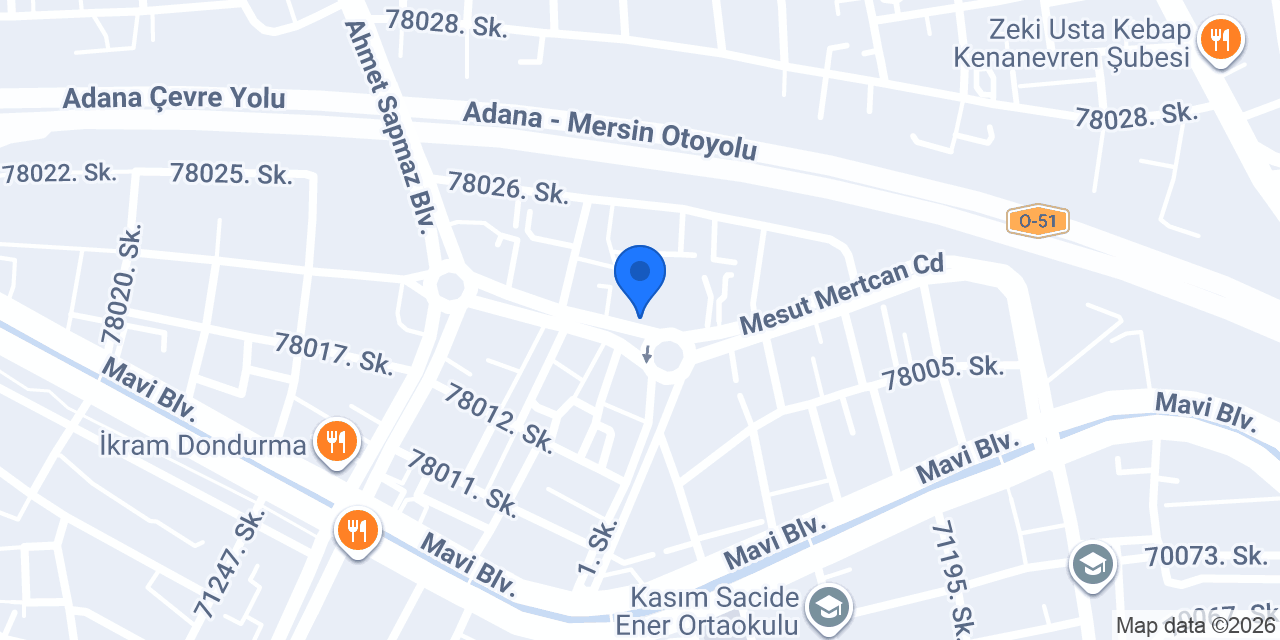 Arka Bahçe Çiçek konumu
