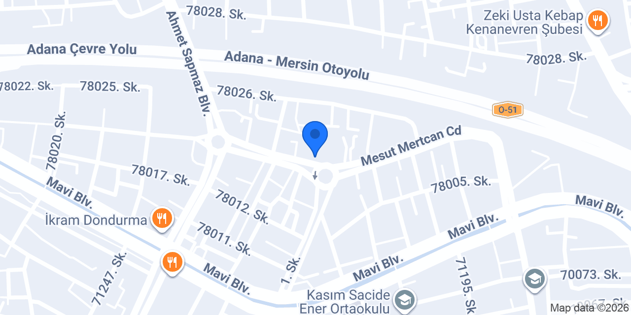 A1Z1 Hırdavat konumu
