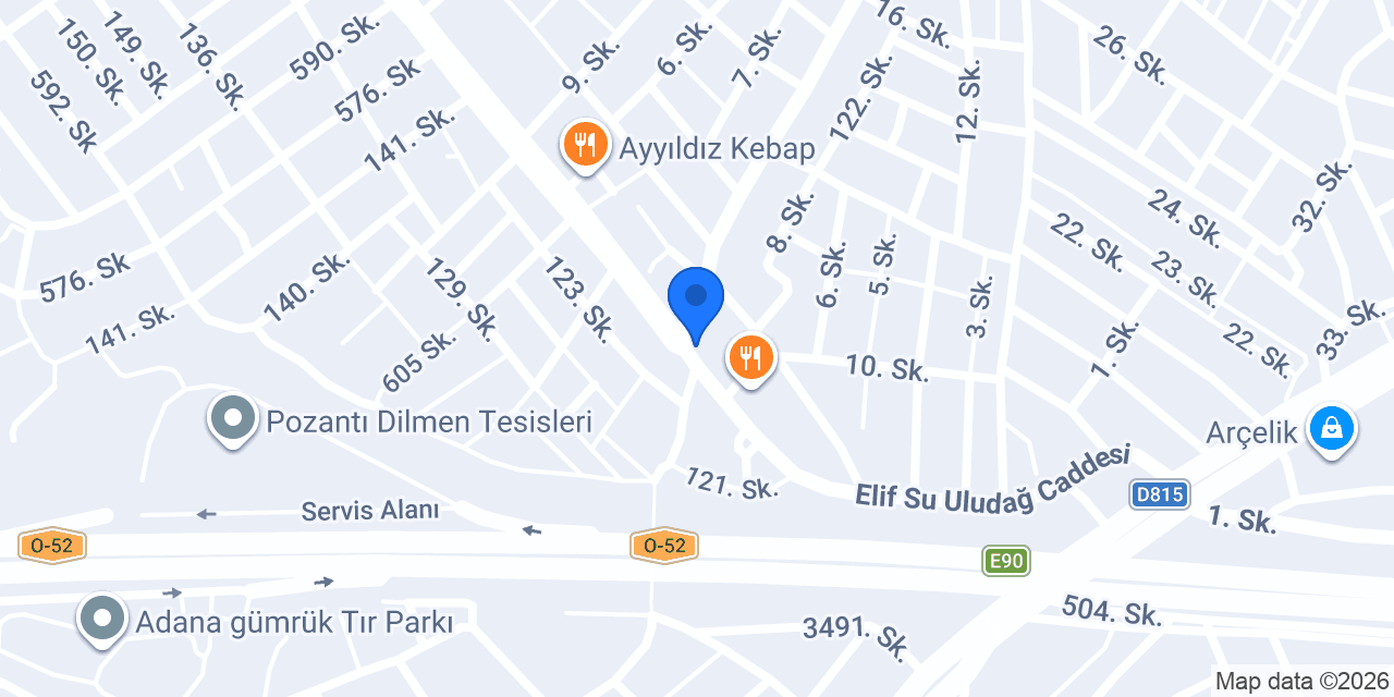 Genc oto lastik sube2 konumu
