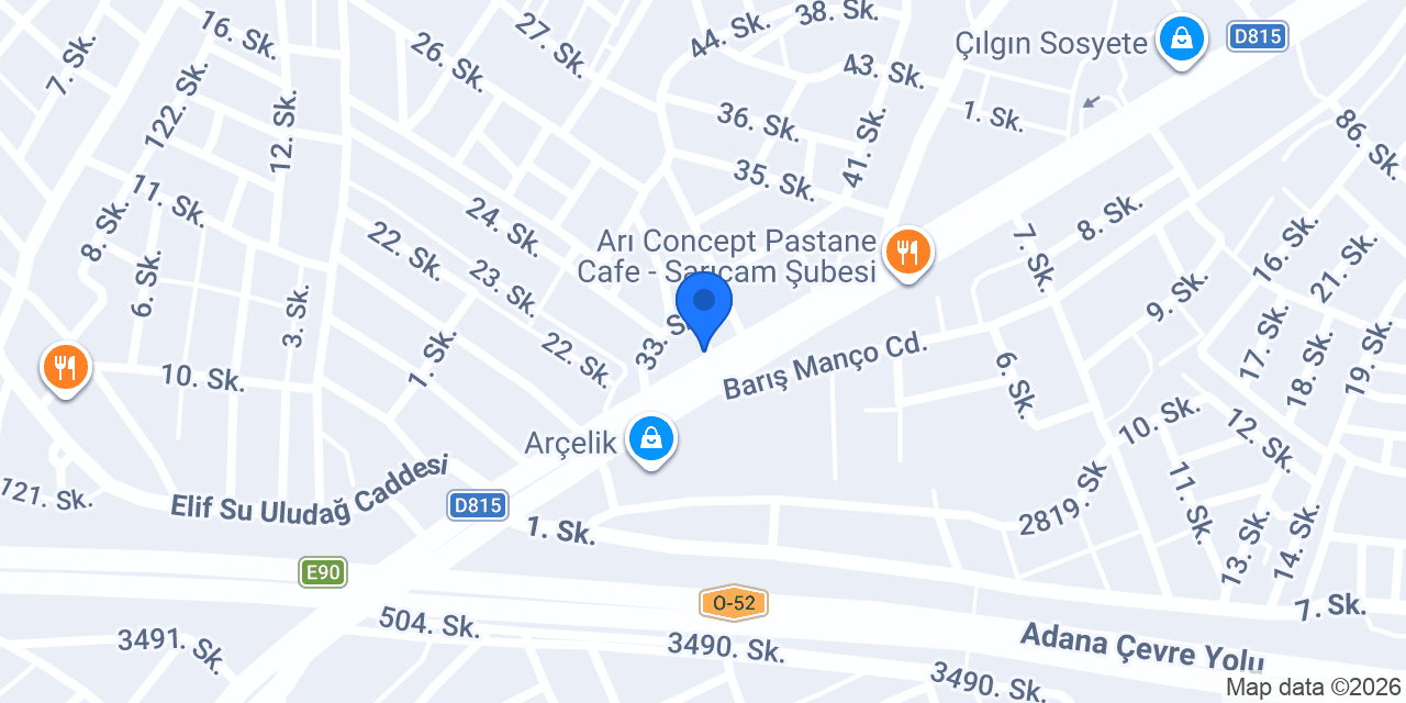 Bayramlar Beko konumu