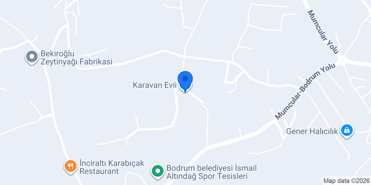 Karavan Evii konumu