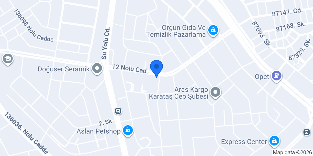 Evren Eczanesi konumu