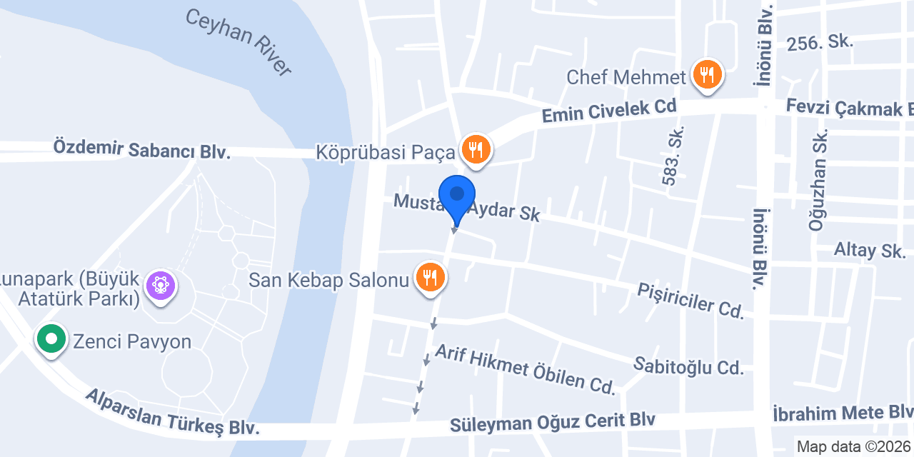 Pub Roza konumu