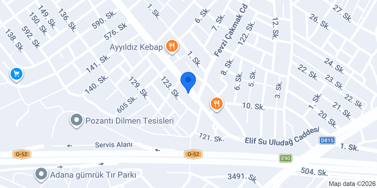 Pınar Erkek Kuaförü konumu