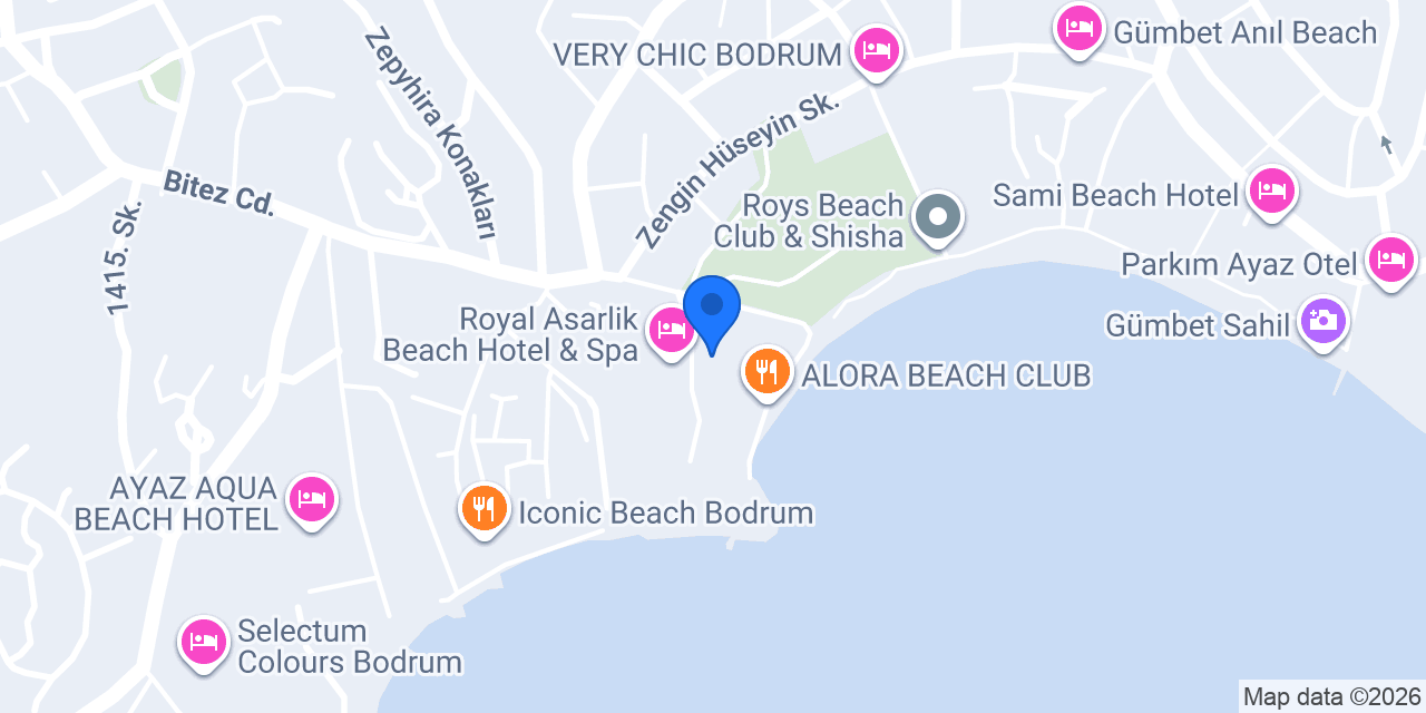 Erta Soyak Beach Hotel konumu