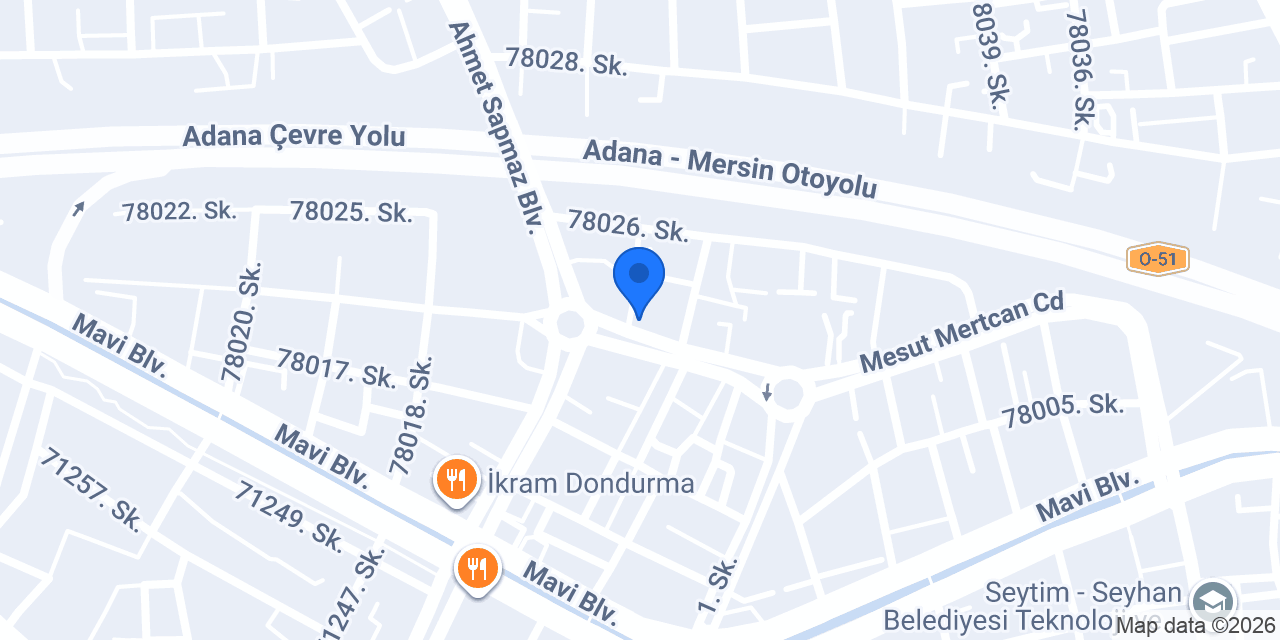 Adana Toros Anahtar konumu