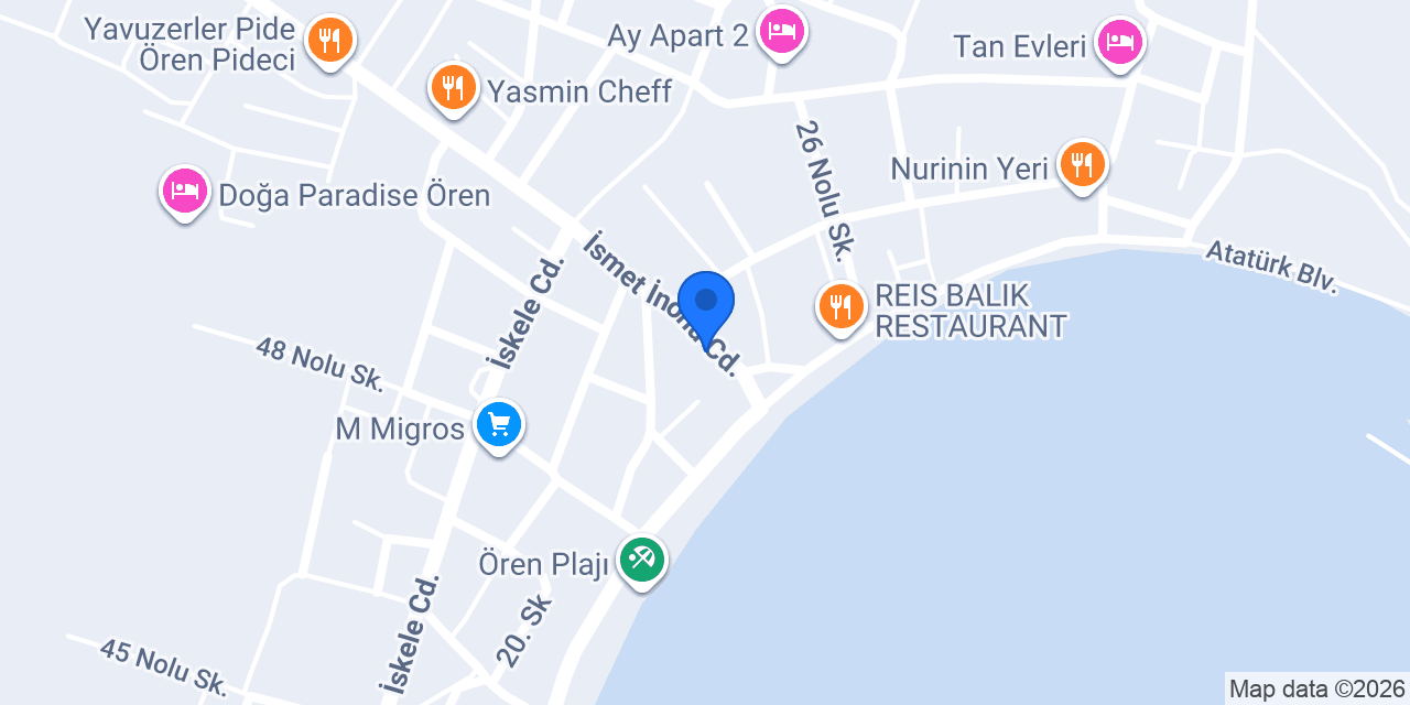 NUR RESTAURANT konumu