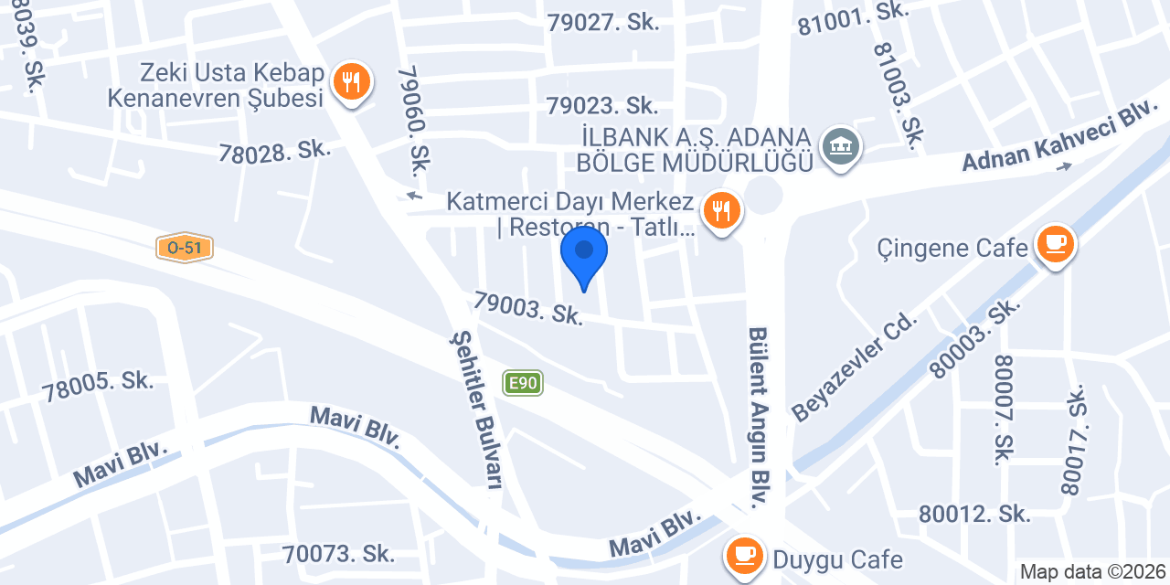 Tusdata Adana konumu