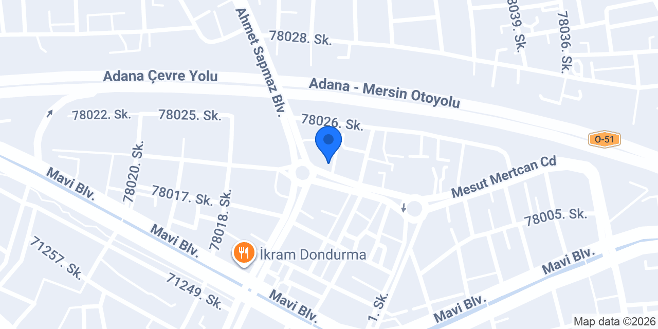 İz-Ak Mobilya konumu