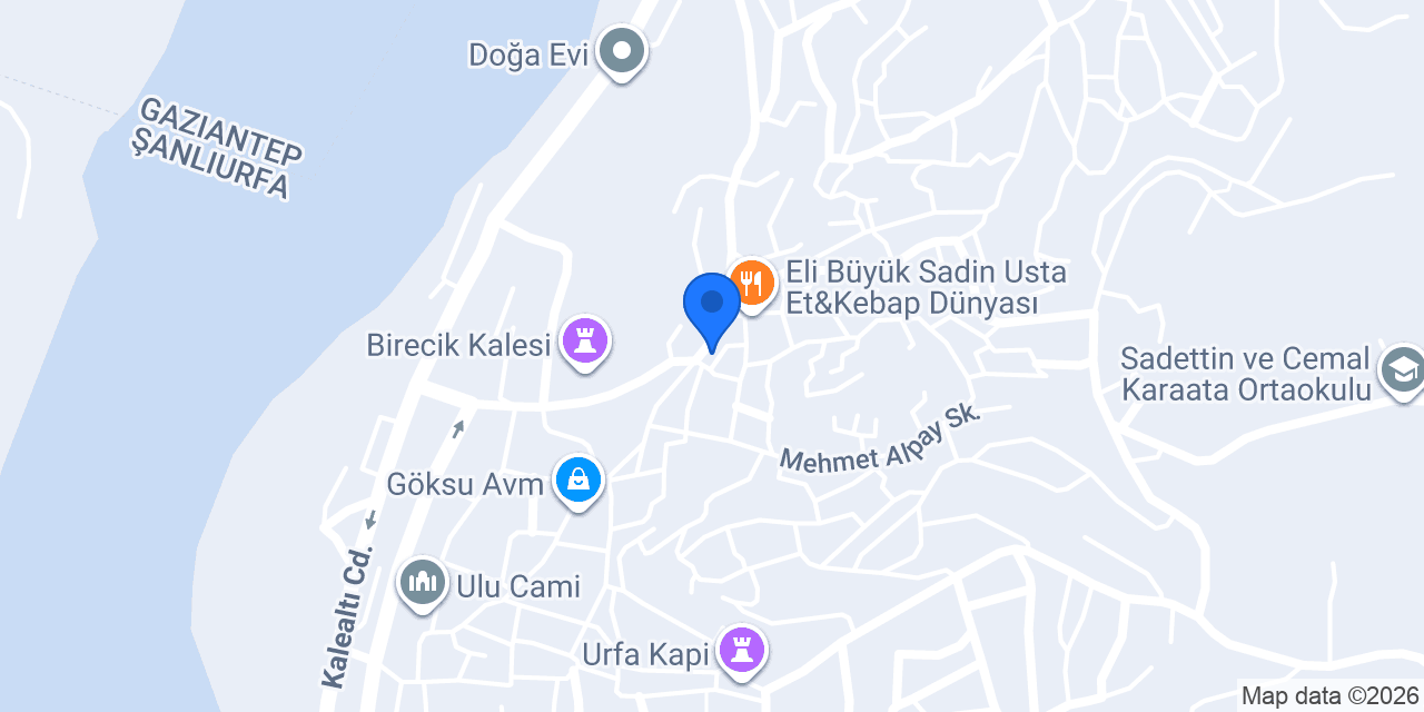 Birecikli Dürümcü Baba konumu