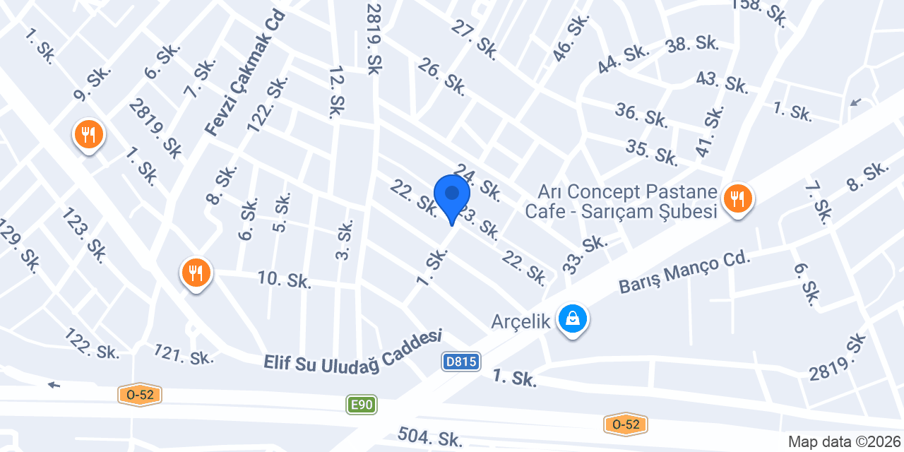 Gökçe Gıda konumu