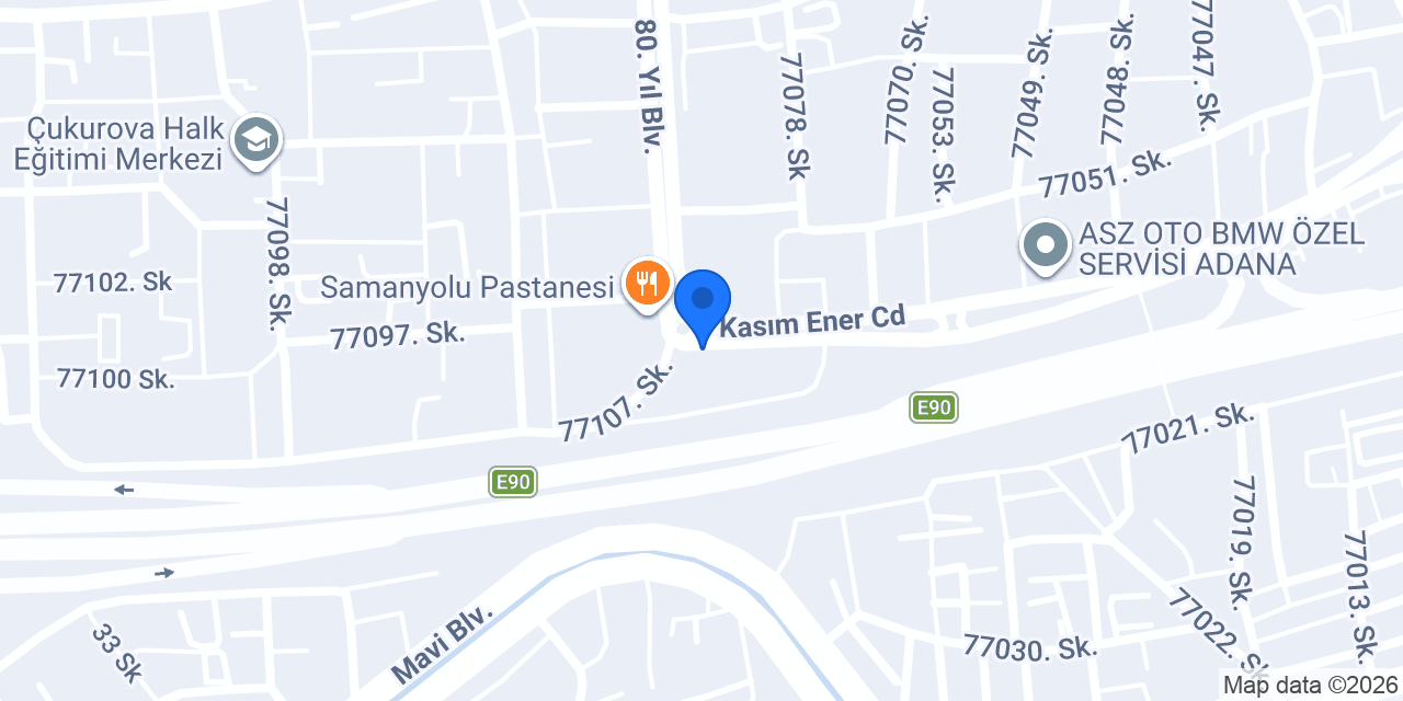 Adana Aktif Express konumu
