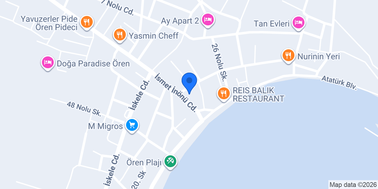 POSEIDON TEKEL SHOP konumu
