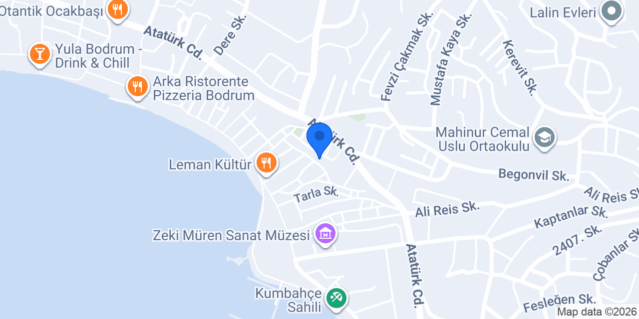 ANDOYA OTEL PANSİYON konumu