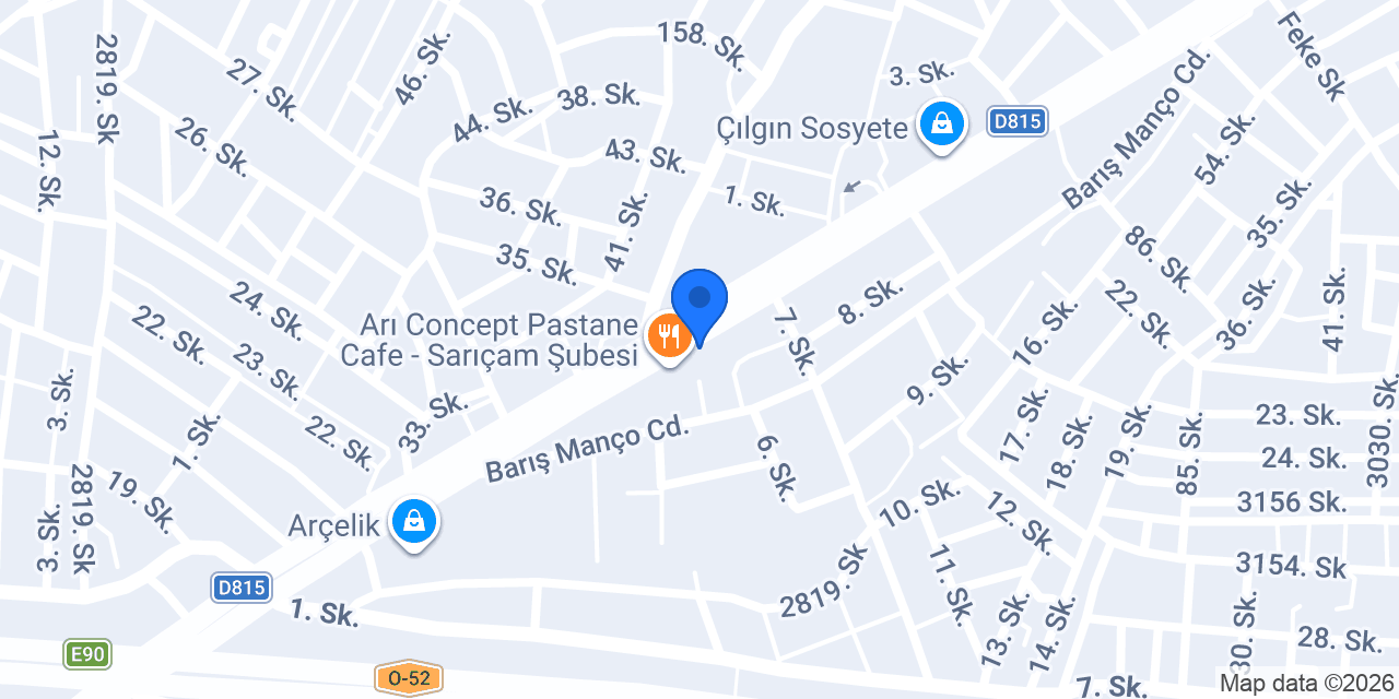 Armağan Baklava Sarıçam konumu