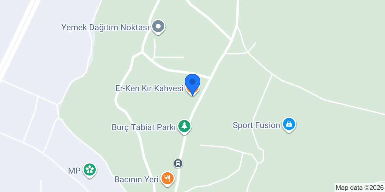 Er-ken Kır Kahvesi konumu