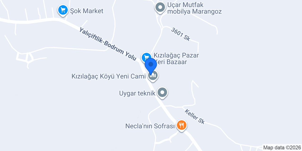 Eczane Kızılağaç konumu