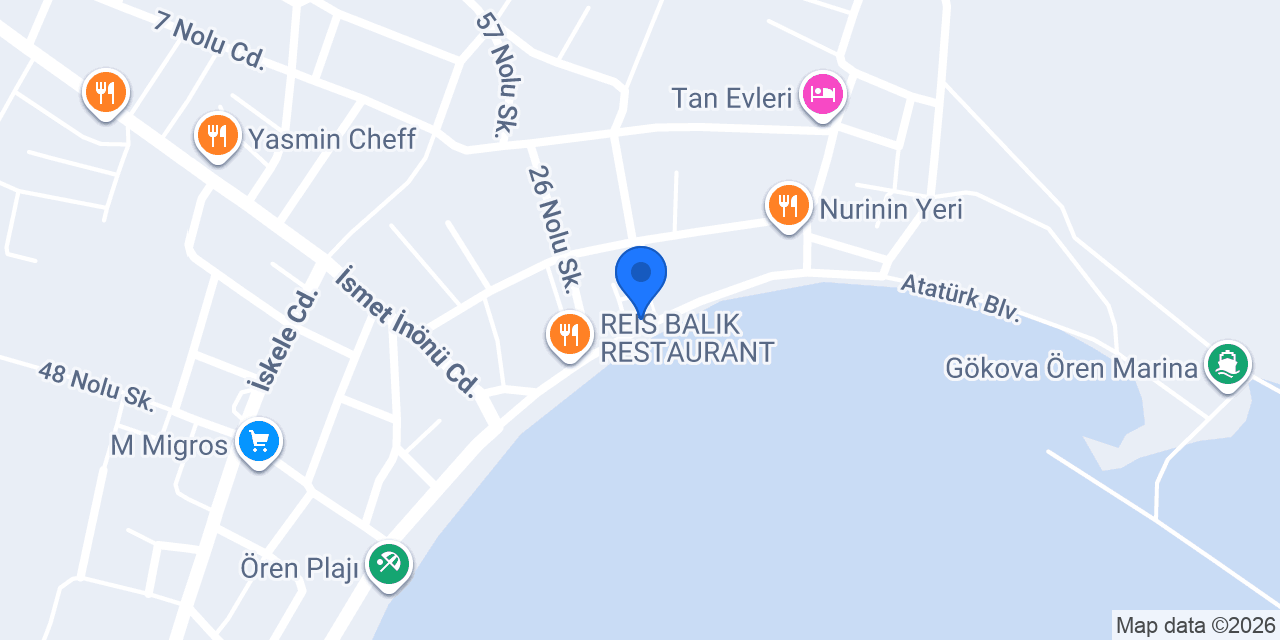 Dost Restoran konumu