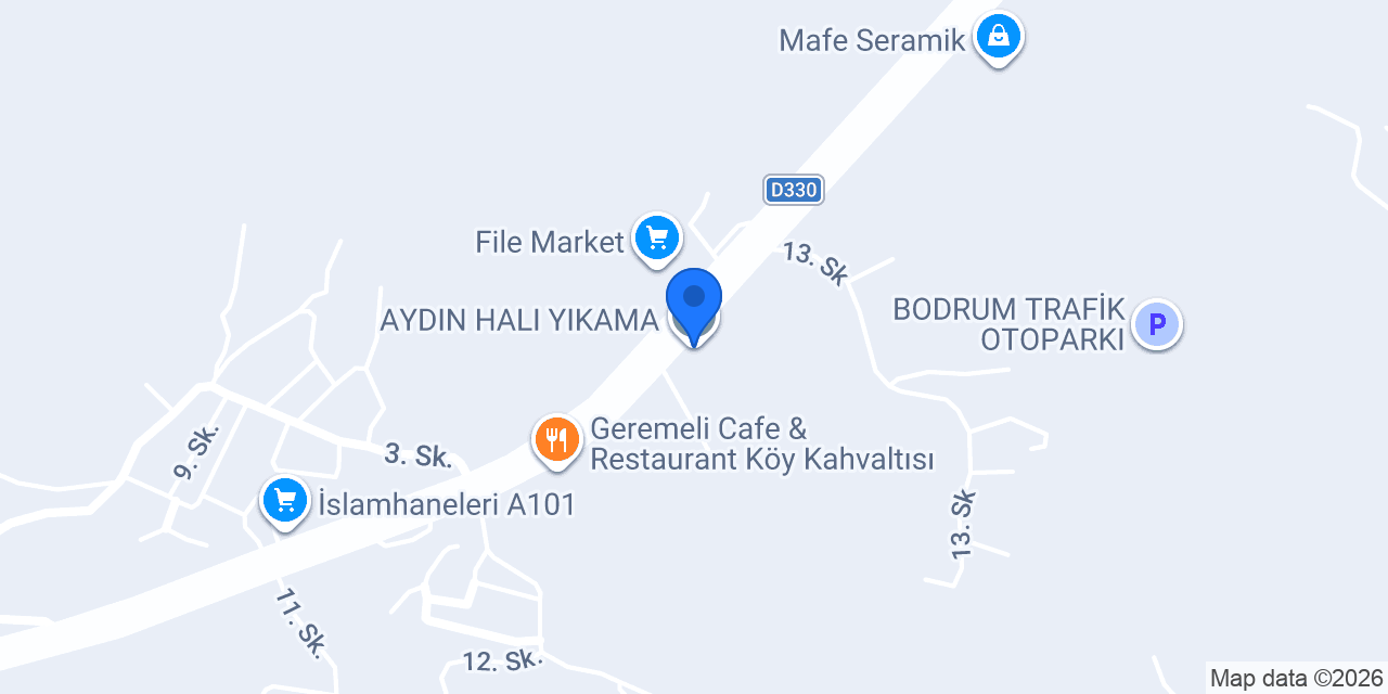 AYDIN HALI YIKAMA konumu